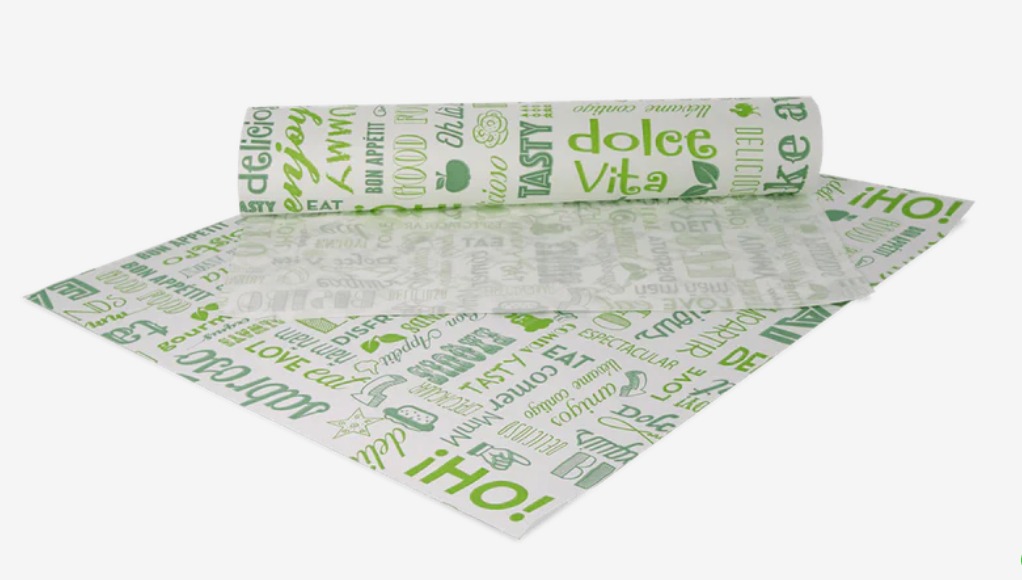 Vetvrij papier 33x30cm hamburgervellen bamboe 4000 Stuks