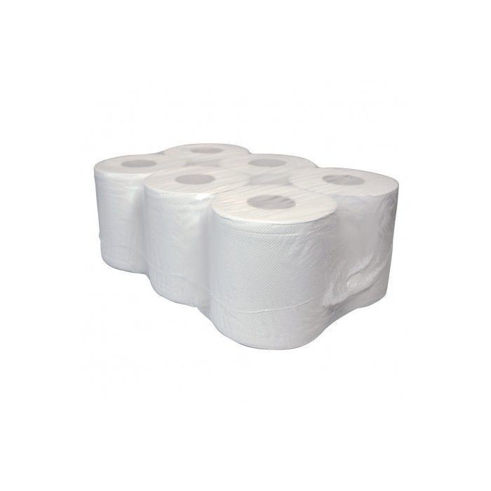 Poetspapier, 6 Rollen 2-lgs 150 m Cellulose