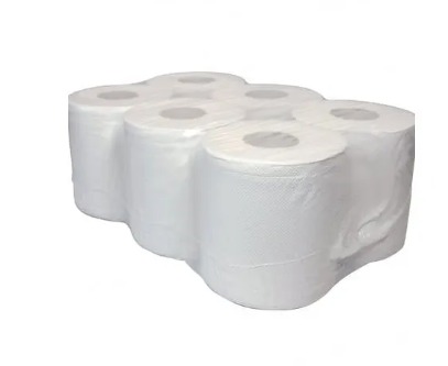 NaturaSterk Midi poetspapier recycled 1-laags 20cmx270 Meter x 6 Rol