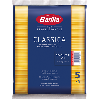 Spaghetti n.5 5 kg x 3 Stuks