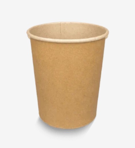Kartonnen koffiebeker 120cc 4oz Kraft 1000 Stuks
