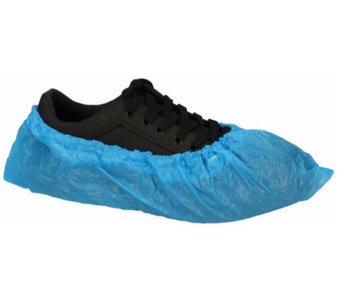 Schoenovertrek - CPE - Blauw - Geruwd - 2000 Stuks Per Doos